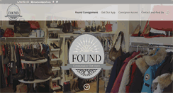 Desktop Screenshot of foundconsign.com